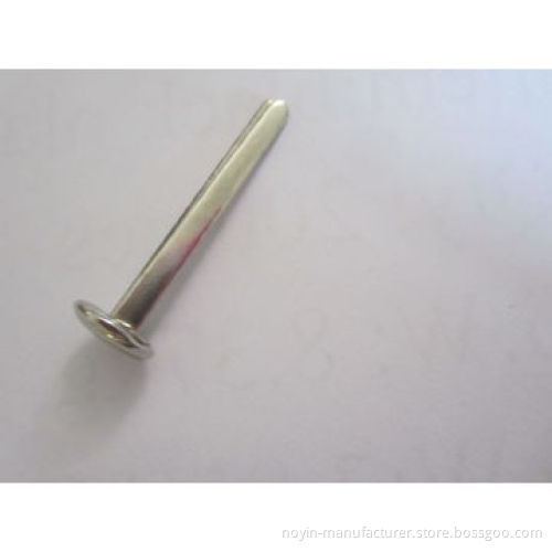 Suspender clip with round face, suspender clip with metal material